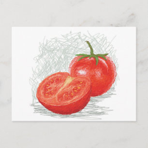 tomato postcard