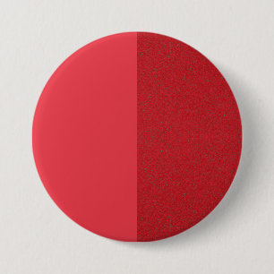 Tomato Red Button with Noise Half Split - Custom