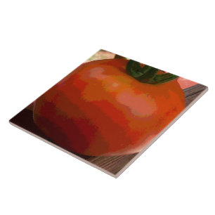 Tomato Red Ceramic Tile