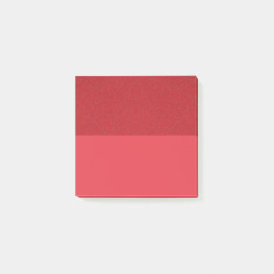 Tomato Red Dual-Texture Post-It Notes – Customise