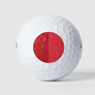 Tomato Red Dual-Tone Custom Golf Balls
