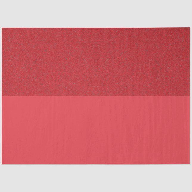 Tomato Red Duo Texture Tissue Paper – Customisable (Front)