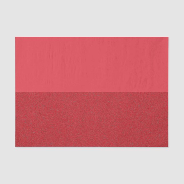 Tomato Red Duo Texture Tissue Paper – Customisable (Front)