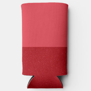 Tomato Red Duo-Tone Customisable Can Cooler