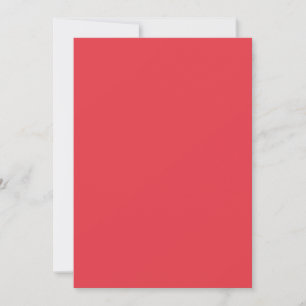 Tomato Red Flat Card – Customisable Design