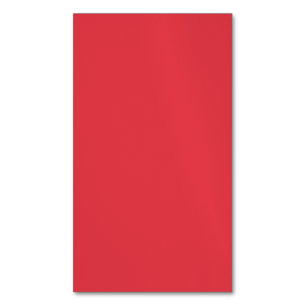 Tomato Red Magnetic Business Card – Customizable