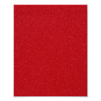 Tomato Red Noise Texture Poster – Customisable