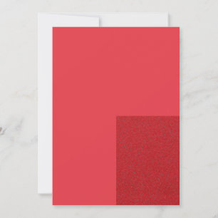 Tomato Red Right Block Card – Customisable