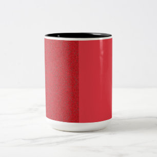 Tomato Red Split Speckle Ceramic Mug – Customise