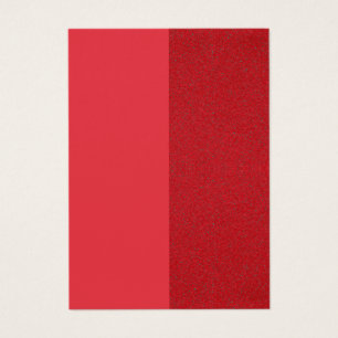 Tomato Red Split-Texture Profile Card – Customise