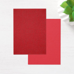 Tomato Red Split-Texture Profile Card – Customise