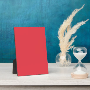 Tomato Red Tabletop Plaque – Customisable