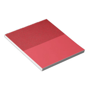 Tomato Red Textured Top Notepad – Customisable