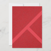Tomato Red X-Angle Card – Customisable Layout
