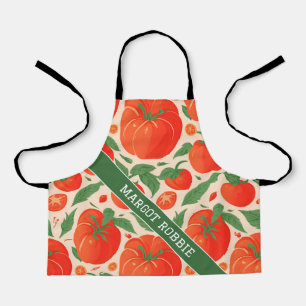 Tomato Retro Colourful Personalised Pattern Apron