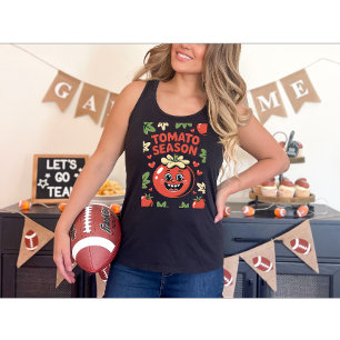 Tomato Season Funny Tomato Gardening Vegetables Tri-Blend Shirt