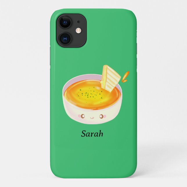 Tomato Soup And Grilled Cheese Sandwich Case-Mate iPhone Case (Back)