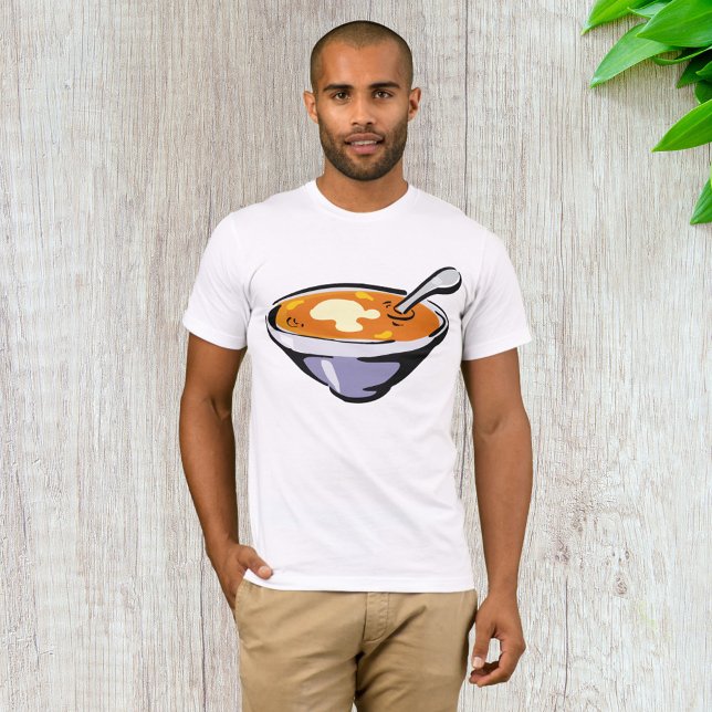 Tomato Soup Bowl with Spoon T-Shirt (Creator Uploaded)