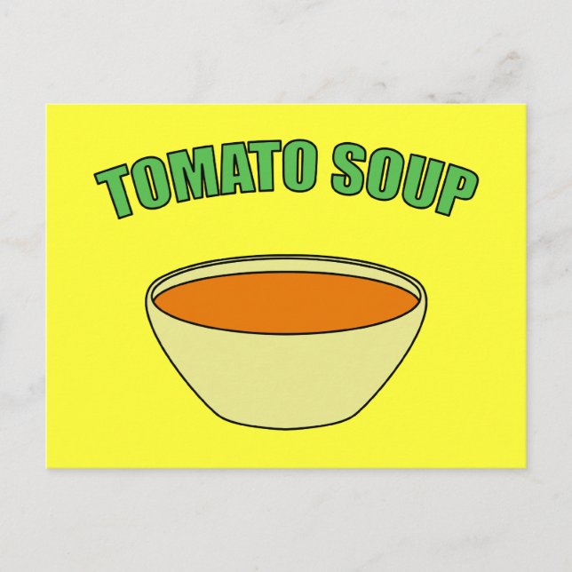 Tomato Soup Postcard (Front)
