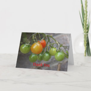 Tomato Thank You Card