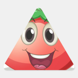 Tomato Triangle Sticker