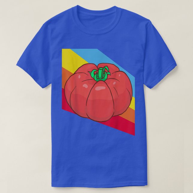 Tomato Vegetables Tomatoes Food Vegan Vegetarian T T-Shirt (Design Front)