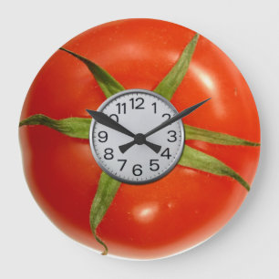 tomato wall clock