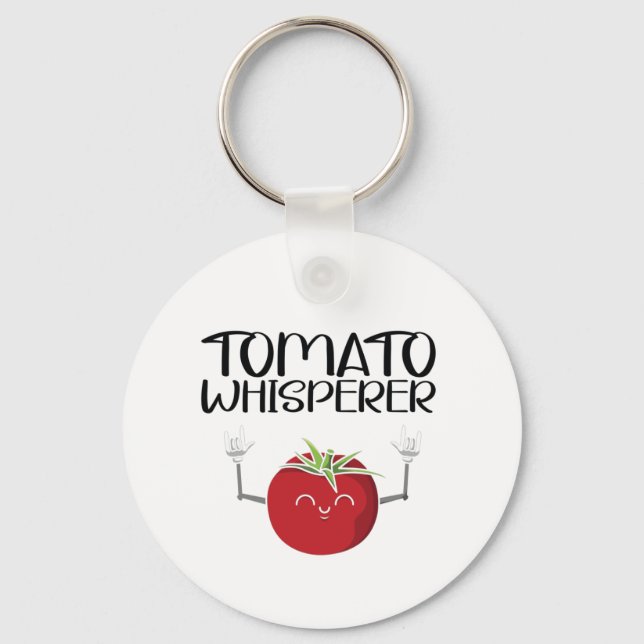 Tomato Whisperer   Key Ring (Front)