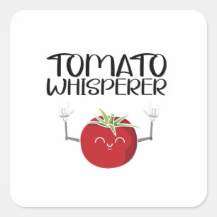 Tomato Whisperer Square Sticker