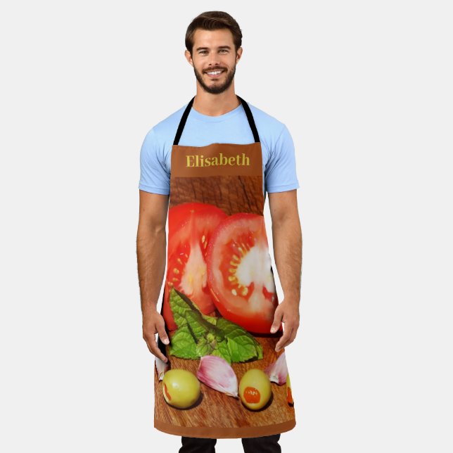 tomato with onion  apron (Worn)