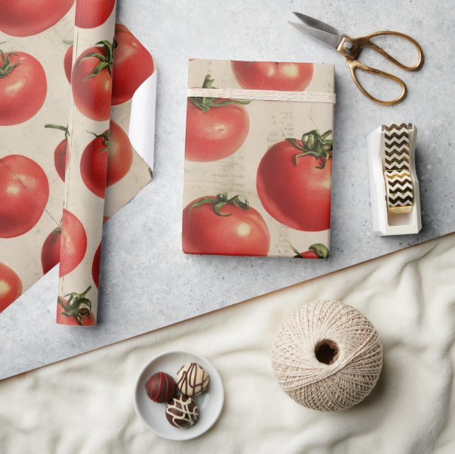 Tomato Wrapping Paper (Crafts)