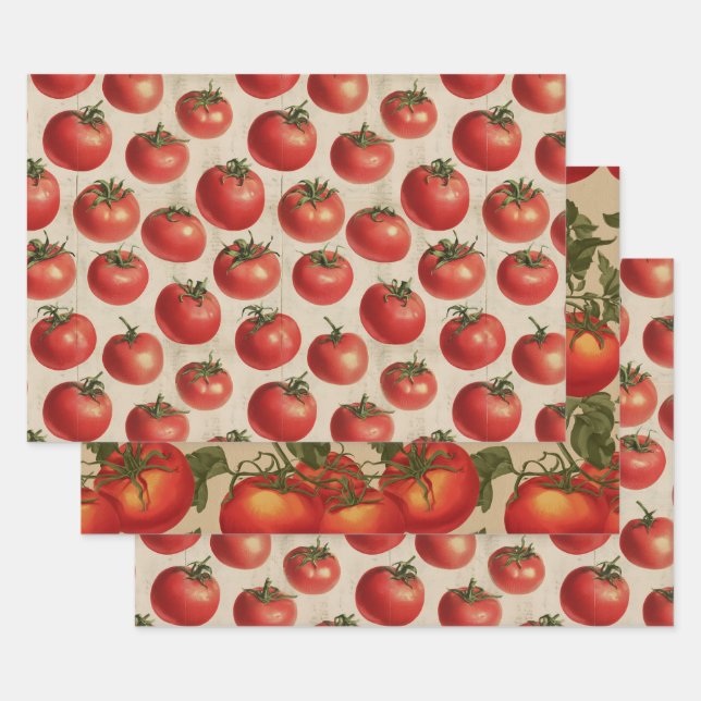 Tomato Wrapping Paper Sheet (Set)
