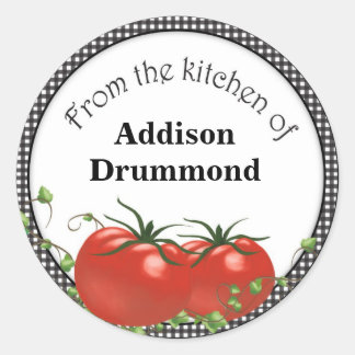 Tomatoe canning labels