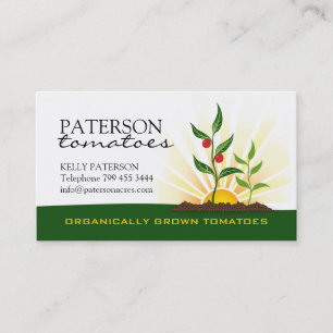 Tomatoe Farmer Business Card