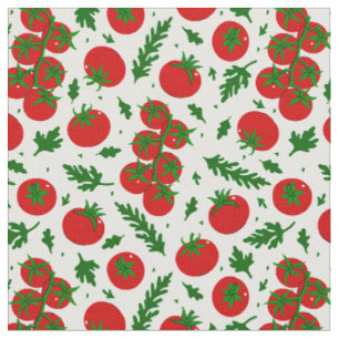 tomatoes arugula vegetables vegan vegetarian fabric