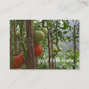 Tomatoes Business Card