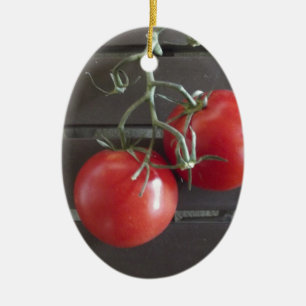 Tomatoes Ceramic Ornament