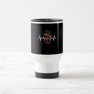 Tomatoes Plant Heartbeat  Travel Mug