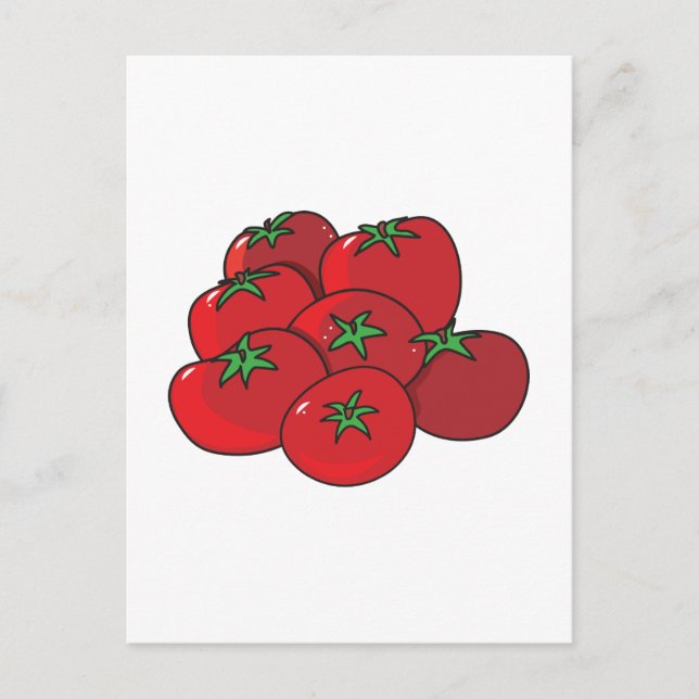 Tomatoes Postcard (Front)