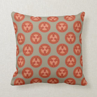 Tomatoes print pattern cushion