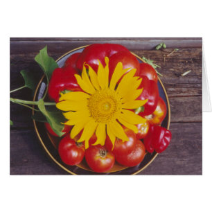 Tomatoes, Red Pepper, Sunflower - Mixed Vegetables
