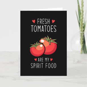 Tomatoes Saying Spirit Food Card