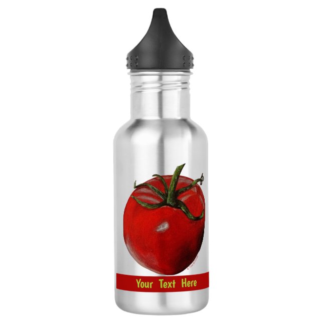 Tomatoes Stainless Steel Water Bottle (Left)