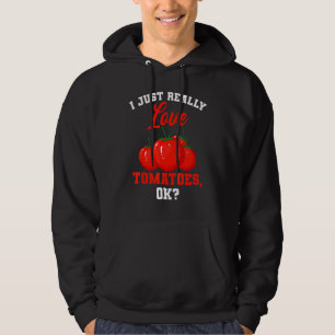 Tomatoes Vegans Vegetable Gardeners Vegetarian Gar Hoodie