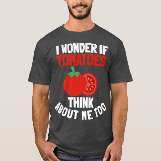 Tomatoes Vegetable Vegans Gardeners Vegetarian Gar T-Shirt