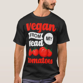 Tomatoes Vegetable Vegans Gardeners Vegetarian T-Shirt