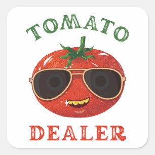 Tomatogate Tomato Dealer Square Sticker
