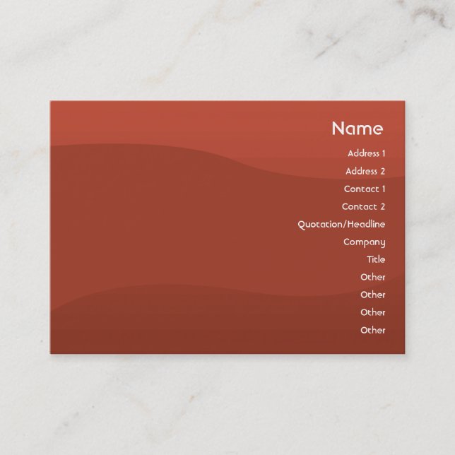 Tomatowave - Chubby Business Card (Front)
