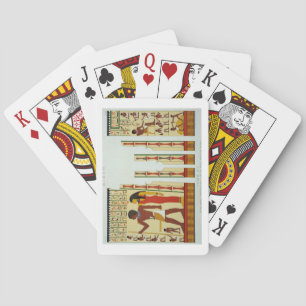 Tomb 24, Sepulchral Chamber No. 2, from Gizeh, Vol Playing Cards
