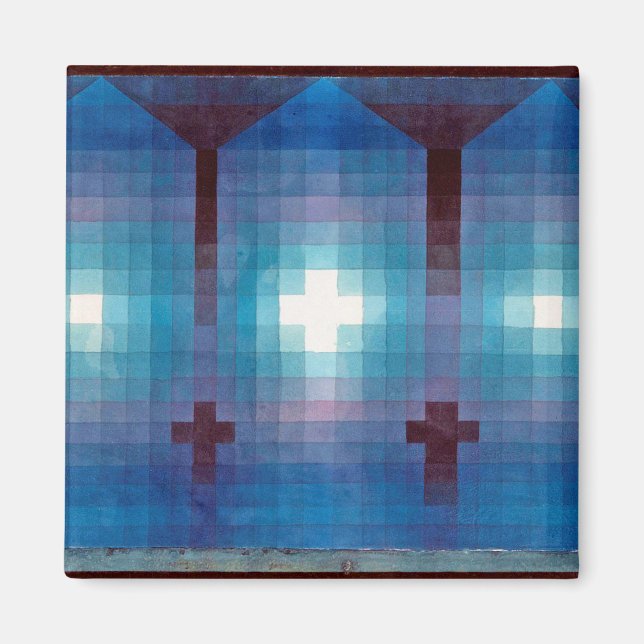 Tomb in Three, Klee Magnet (Front)